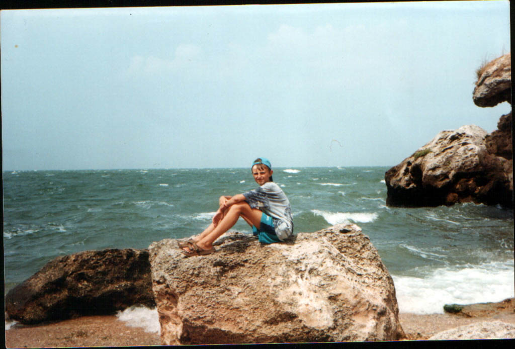 Я в бухте. Лето 1998... Me at the bay. Summer 1998...