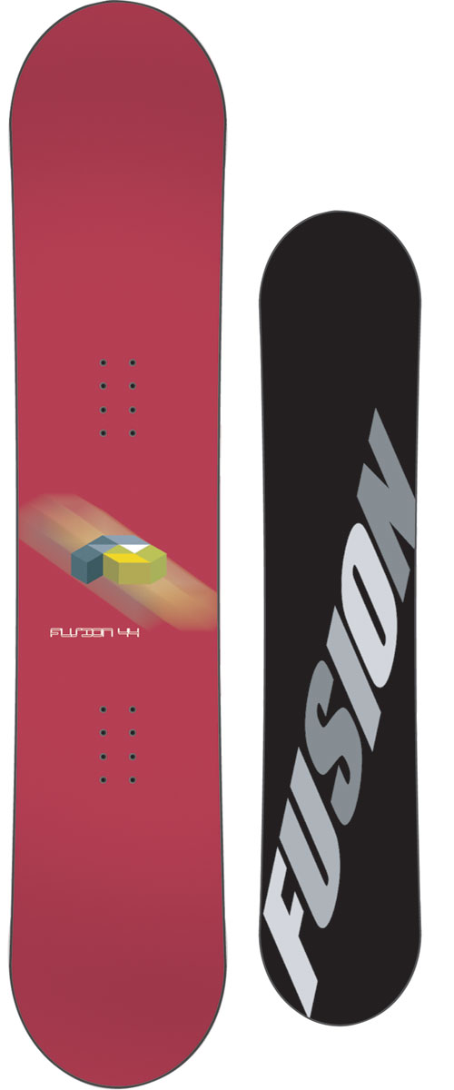 Fusion Logo 144cm Snowboard