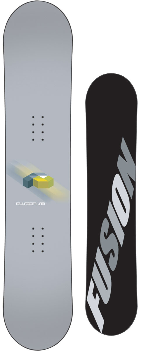 Fusion Logo 158cm Snowboard