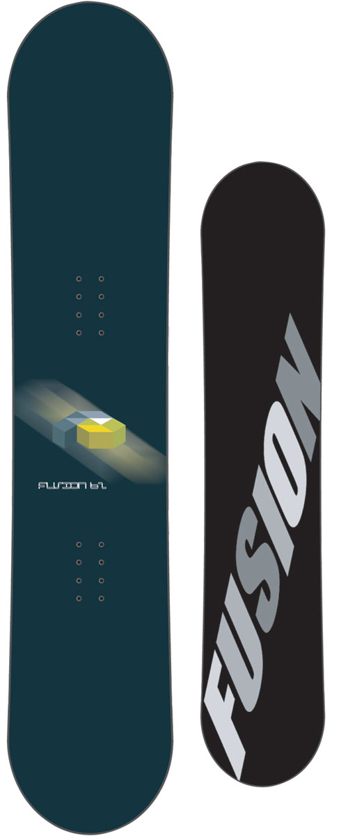 Fusion Logo 162cm Snowboard