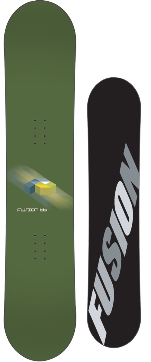 Fusion Logo 166cm Snowboard